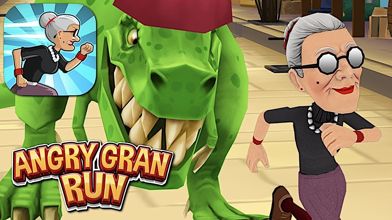 ⁣Angry Gran Run - Gameplay #1 (Android, iOS)